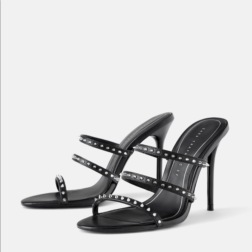 Zara Studded High Heel Size 39